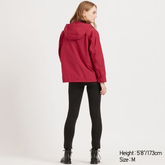 Uniqlo Women oversized parka (black) - Picture 4 of 9